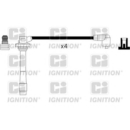 Фото Комплект проводов зажигания QUINTON HAZELL XC888