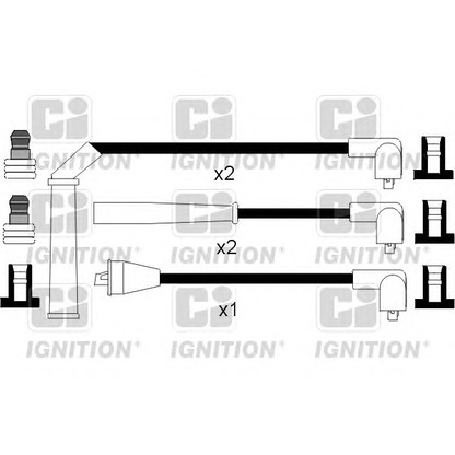 Foto Juego de cables de encendido QUINTON HAZELL XC893