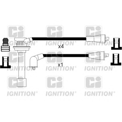 Foto Juego de cables de encendido QUINTON HAZELL XC896