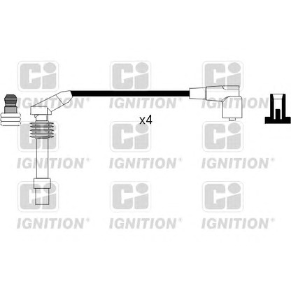 Foto Juego de cables de encendido QUINTON HAZELL XC899