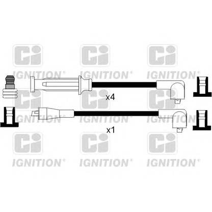 Foto Kit cavi accensione QUINTON HAZELL XC906