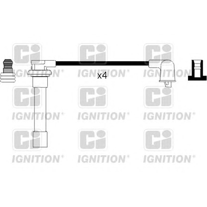 Photo Kit de câbles d'allumage QUINTON HAZELL XC927