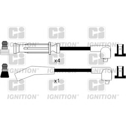 Foto Juego de cables de encendido QUINTON HAZELL XC940