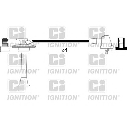Photo Ignition Cable Kit QUINTON HAZELL XC952