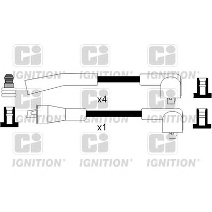 Foto Kit cavi accensione QUINTON HAZELL XC961