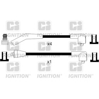 Foto Juego de cables de encendido QUINTON HAZELL XC969