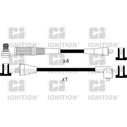 Photo Ignition Cable Kit QUINTON HAZELL XC982