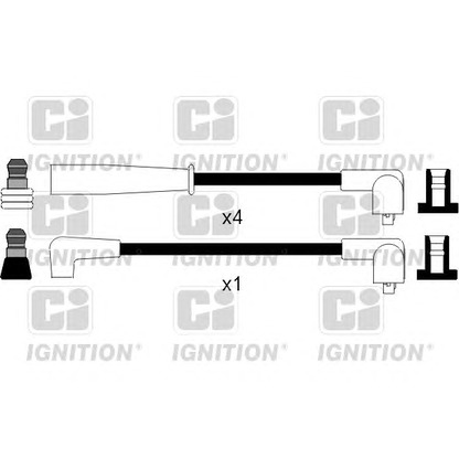 Foto Juego de cables de encendido QUINTON HAZELL XC989