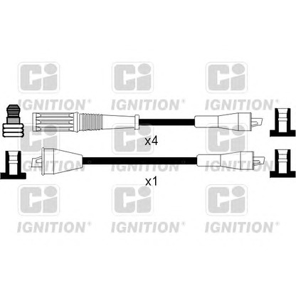 Foto Zündleitungssatz QUINTON HAZELL XC992