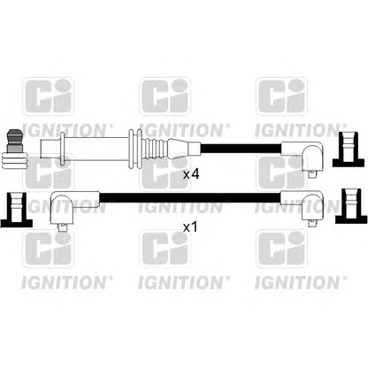 Photo Ignition Cable Kit QUINTON HAZELL XC993