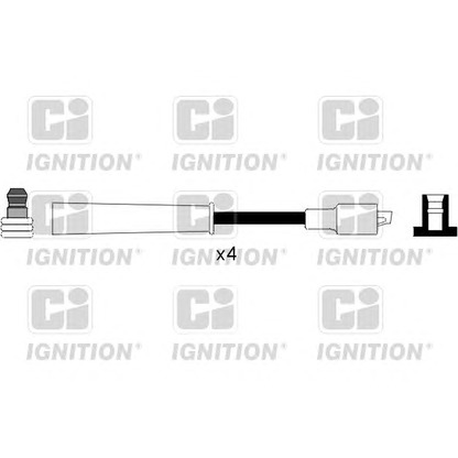 Photo Kit de câbles d'allumage QUINTON HAZELL XC994