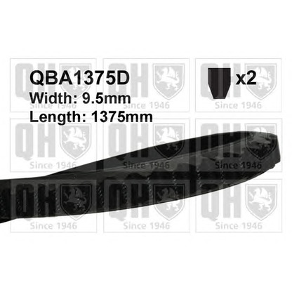 Photo V-Belt Set QUINTON HAZELL QBA1375D