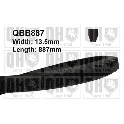 Photo V-Belt QUINTON HAZELL QBB887