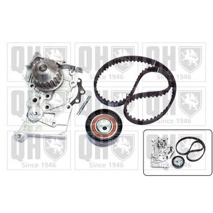 Photo Water Pump & Timing Belt Kit QUINTON HAZELL QBPK8800