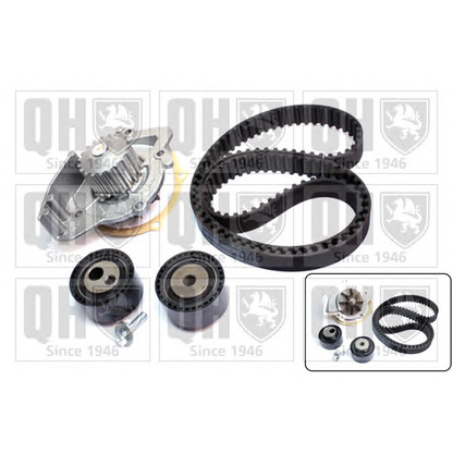 Photo Water Pump & Timing Belt Kit QUINTON HAZELL QBPK6830