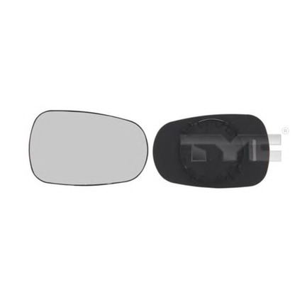 Photo Mirror Glass, outside mirror TYC 32801091