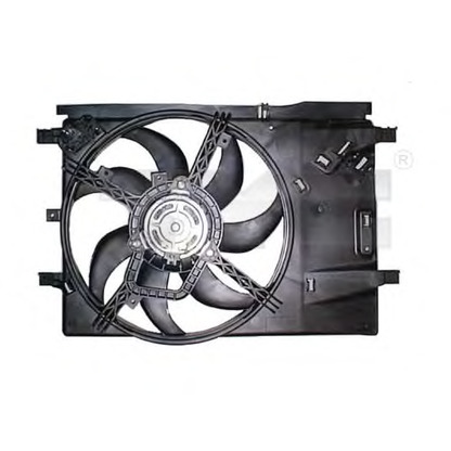 Photo Fan, radiator TYC 8091002