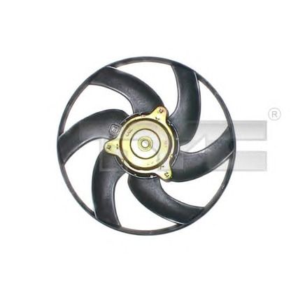 Photo Fan, radiator TYC 8261012