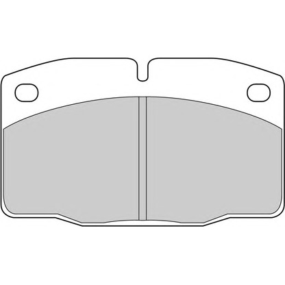 Photo Brake Pad Set, disc brake FERODO FDB173G