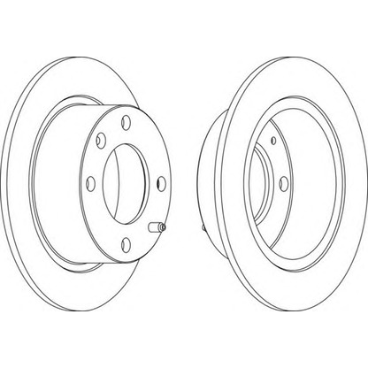 Photo Brake Disc FERODO DDF0521