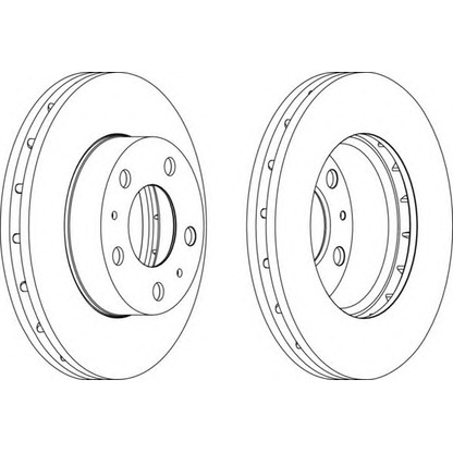 Фото Тормозной диск FERODO DDF17181