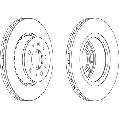 Foto Bremsscheibe FERODO DDF1941