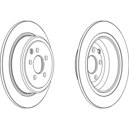 Photo Brake Disc FERODO DDF7571