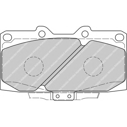 Foto Juego de pastillas de freno FERODO FDB1433