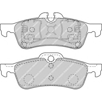 Foto Kit pastiglie freno, Freno a disco FERODO FDB1676