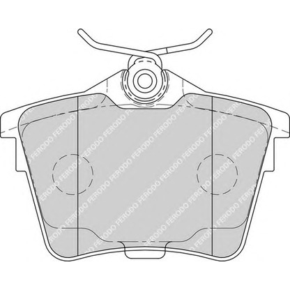 Photo Brake Pad Set, disc brake FERODO FDB1727