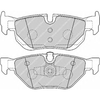 Photo Brake Pad Set, disc brake FERODO FDB1807