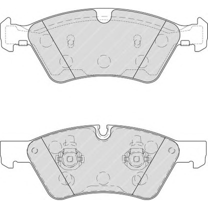 Photo Brake Pad Set, disc brake FERODO FDB1830