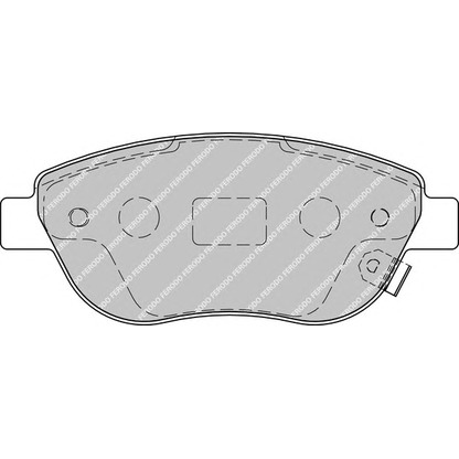 Photo Brake Pad Set, disc brake FERODO FDB1919