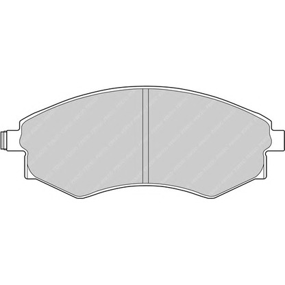 Photo Brake Pad Set, disc brake FERODO FDB600