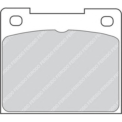 Photo Brake Pad Set, disc brake FERODO FDB809H