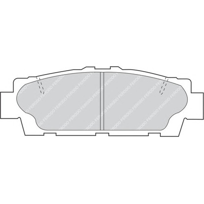 Foto Juego de pastillas de freno FERODO FDB945