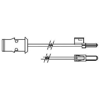 Photo Warning Contact, brake pad wear FERODO FAI106