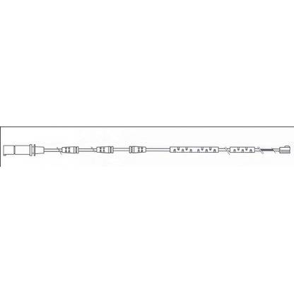 Photo Warning Contact, brake pad wear FERODO FWI354