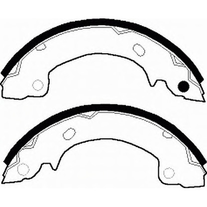 Photo Brake Shoe Set FERODO FSB269