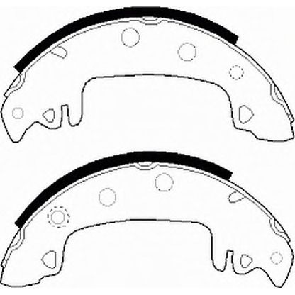 Photo Brake Shoe Set FERODO FSB29