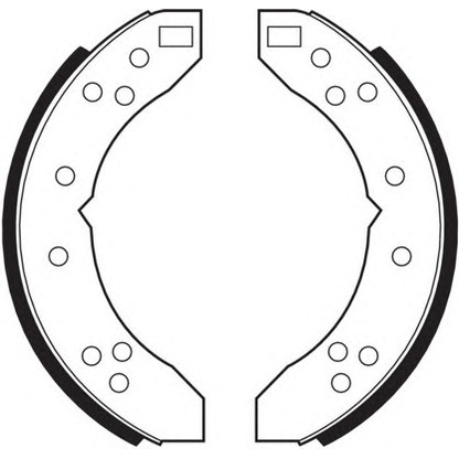 Photo Brake Shoe Set FERODO FSB346