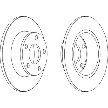 Photo Brake Disc FERODO DDF1190