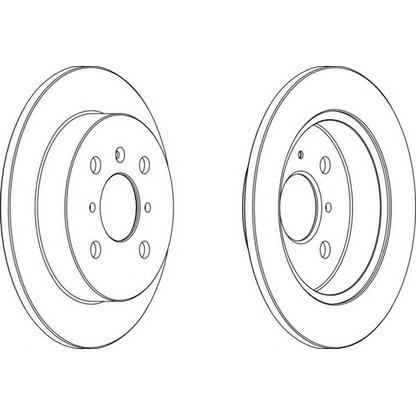 Photo Disque de frein FERODO DDF650