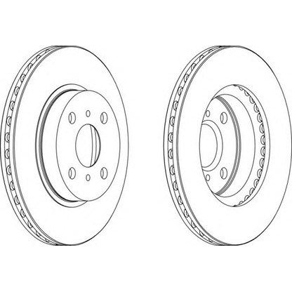 Photo Brake Disc FERODO DDF794