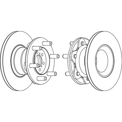 Photo Brake Disc FERODO FCR104A