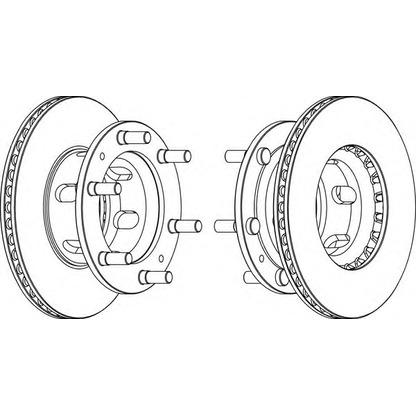 Фото Тормозной диск FERODO FCR108A