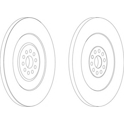 Photo Brake Disc FERODO FCR156A