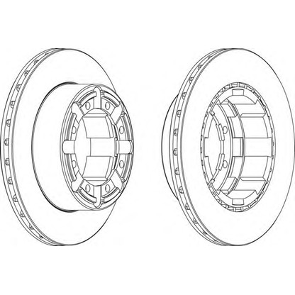 Фото Тормозной диск FERODO FCR184A