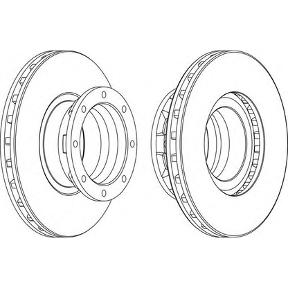 Фото Тормозной диск FERODO FCR187A