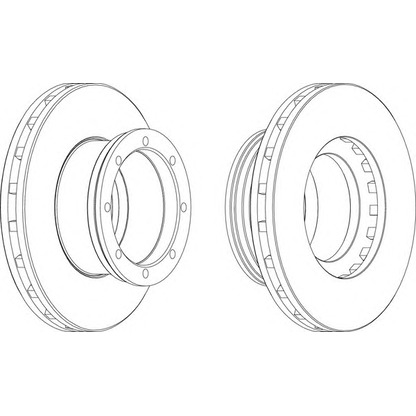 Фото Тормозной диск FERODO FCR190A